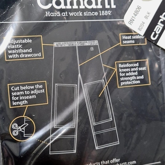 Carhartt Work Pants‎ Size 2X NWT - Picture 6 of 10